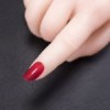 #6 Dark Red Fingernails 